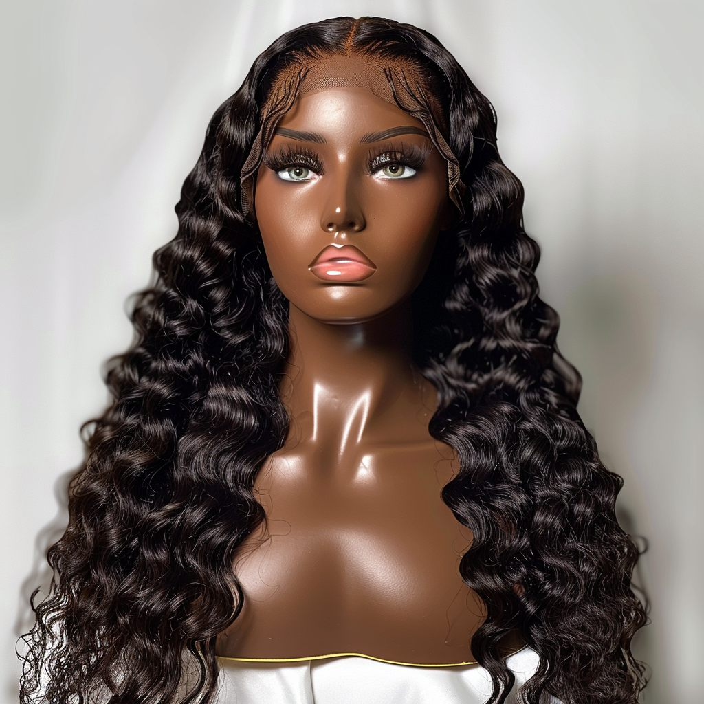 Oh So Curly Loose Deep Wave 13 x 4 Transparent Lace Wig Units